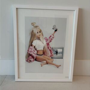 Framed Contemporary Barbie Photography Art Print – Pop Art / Modern Wall Art